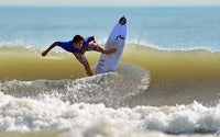 Lucca Mesinas Wins WSL Ron Jon Jr. Pro