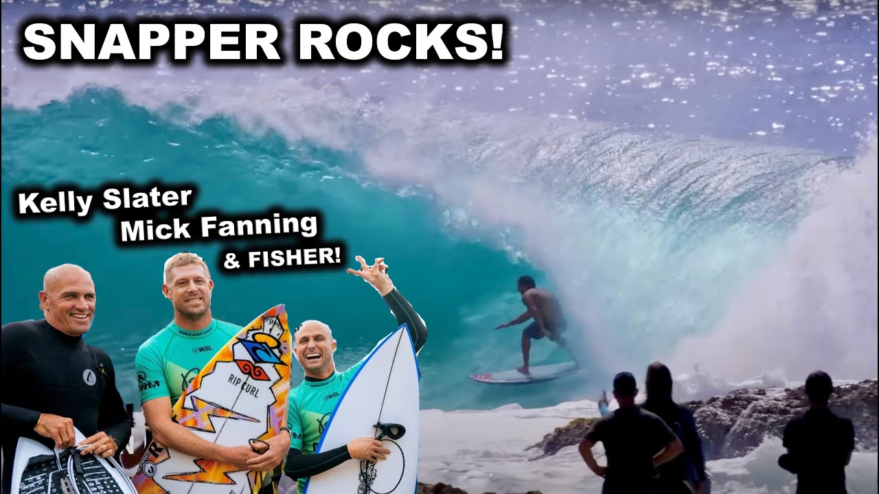 WHAT THEY DON'T SHOW YOU AT THE 2024 WSL SNAPPER ROCKS PRO! - Jacob "Zeke" Szekely - Kelly Slater Mick Fanning and FISHER