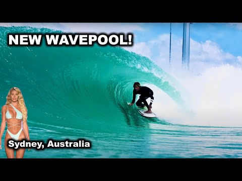 AUSTRALIA'S NEW WAVEPOOL is INSANE! - Jacob "Zeke" Szekely - Rusty Surfboards