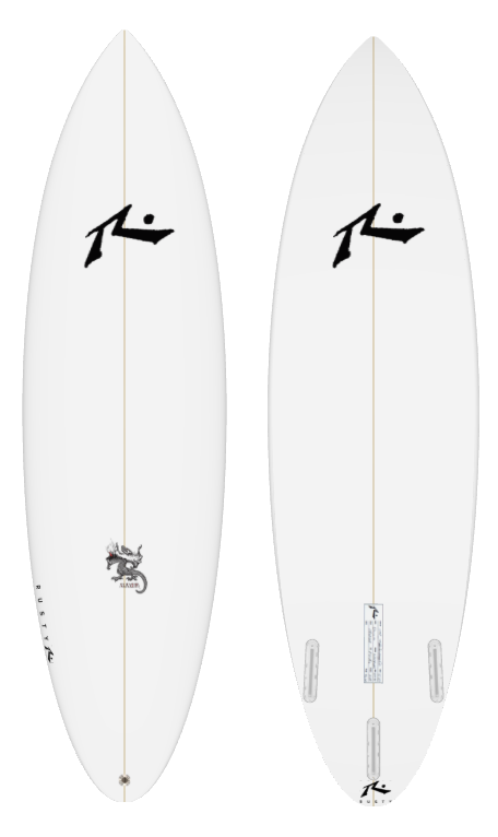 Slayer 6&#39;2&quot; x 19.5 X 2.5 - 32.80L, Round Pin, 3x  Futures Fin Boxes, PU - ID:931694