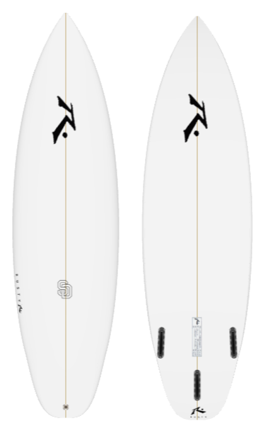 SD 6&#39;4&quot; x 20.25 X 2.64 - 37.60L, Squash, 3x  Futures Fin Boxes, PU - ID:926377