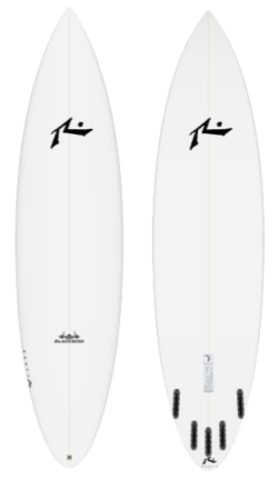 Blackbird 7&#39;5&quot; x 21.12 X 2.92 - 47.80L, Round Pin, 5x  Futures Fin Boxes, PU - ID:926379