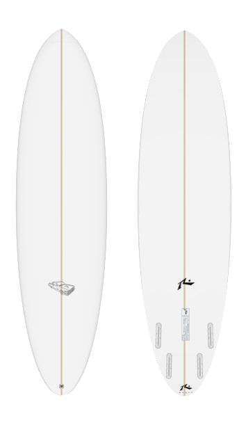 Lowrider 7&#39;0&quot; x 21.5 X 2.75 - 48.00L, Round Pin, 4x  Futures Fin Boxes, EPS - ID:926136