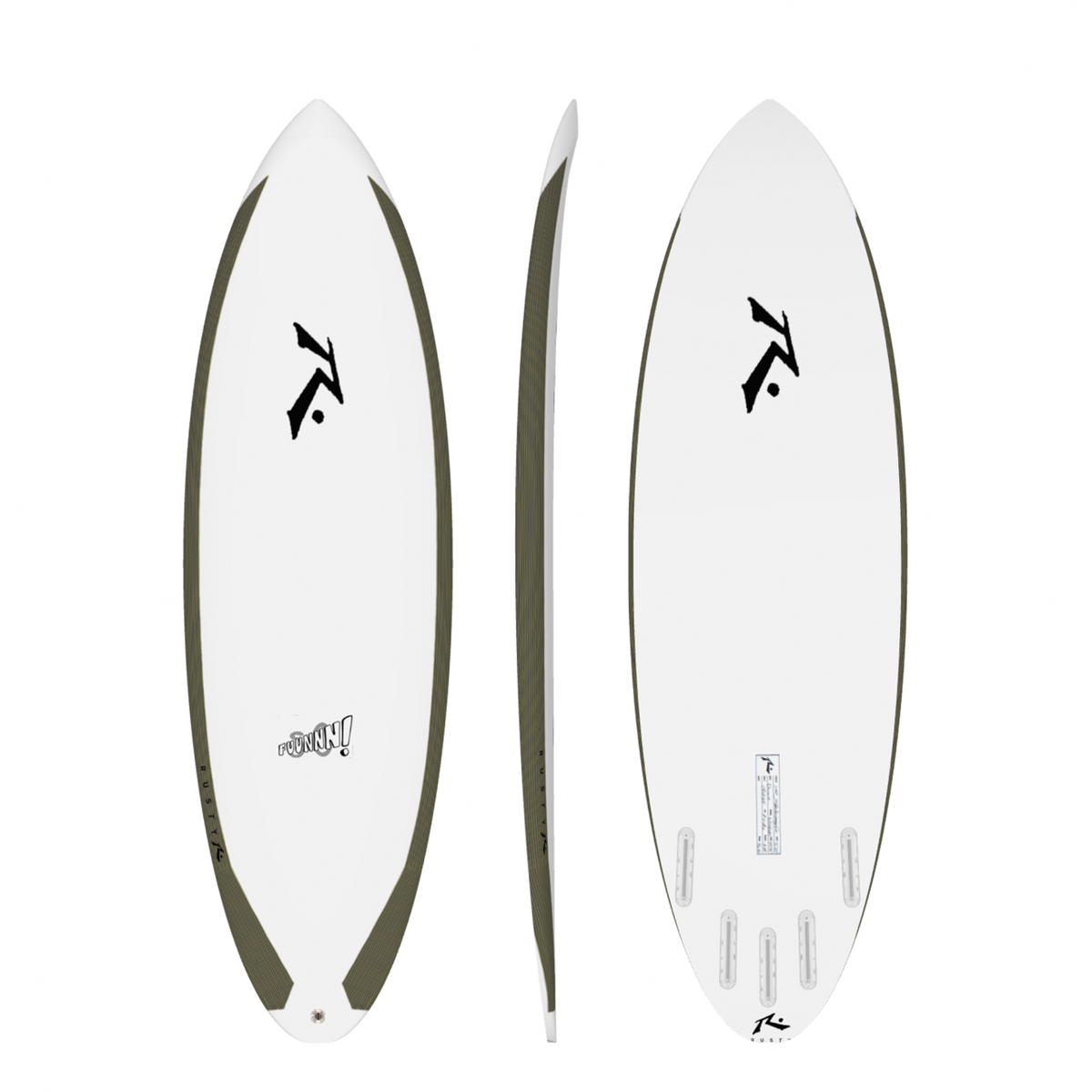 So Fun 5&#39;10&quot; x 20.5 X 2.55 - 35.00L, Round, 5x  Futures Fin Boxes, EPS - ID:926164