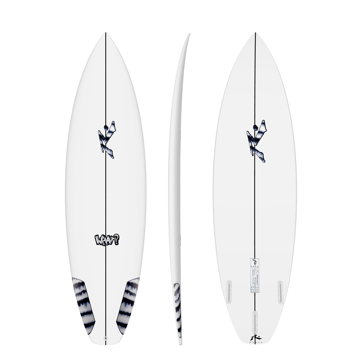 What? 6&#39;0&quot; x 18.75 X 2.4 - 29.50L, Squash, 3x  Futures Fin Boxes, PU - ID:953167