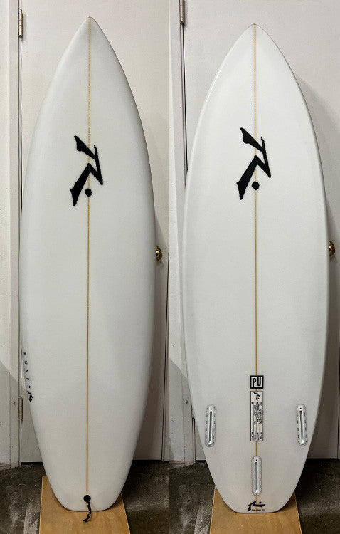 Custom Surfboard 5&#39;6&quot; x 19.25 X 2.56 - 30.90L, Squash, 3x  Futures Fin Boxes, PU - ID:939935