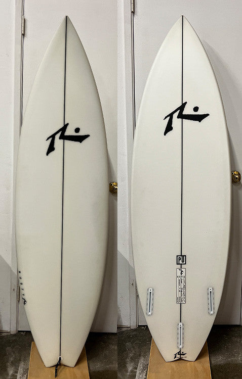 Custom Surfboard 5&#39;7&quot; x 18.81 X 2.25 - 24.80L, Swallow, 3x  Futures Fin Boxes, PU - ID:939933