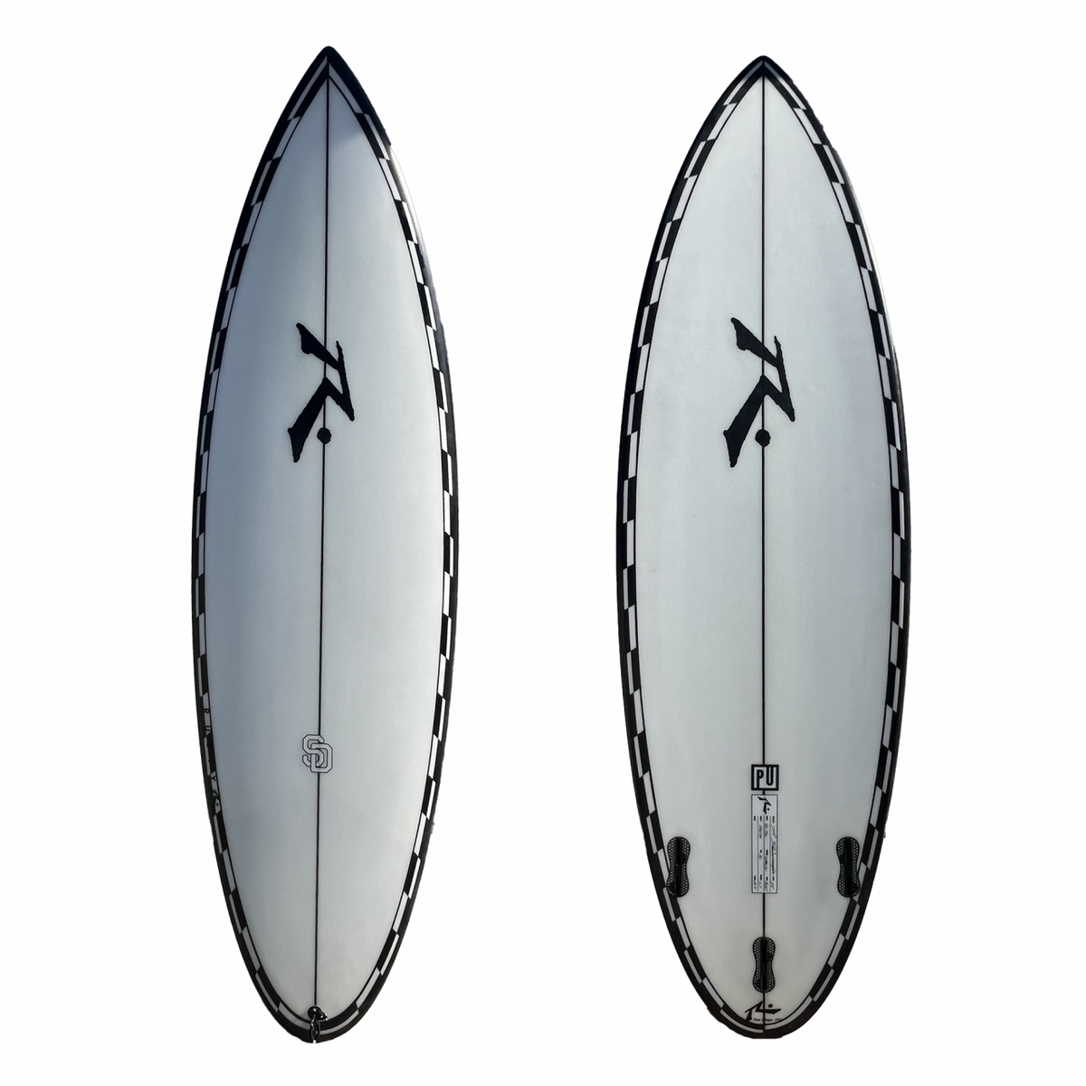 SD 5&#39;5&quot; x 18.25 X 2.11 - 22.70L, Round, 3x  FCS 2 Fin Boxes, PU - ID:926368