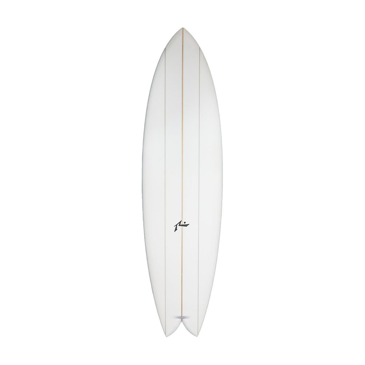 Moby Fish Surfboard - Rusty Surfboards - Glue Lines - Deck