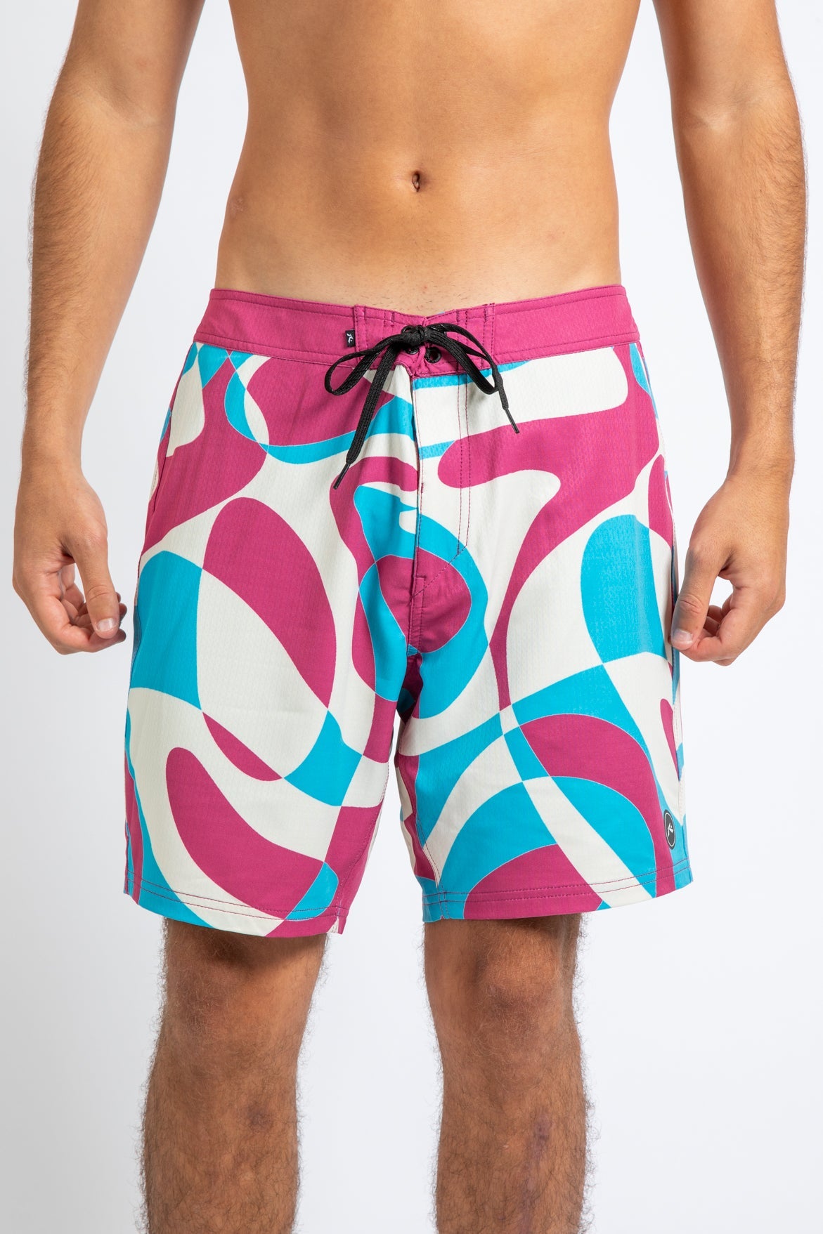 Rusty USA Bixby 18&quot; Boardshort Bright Pink BRIGHT PINK