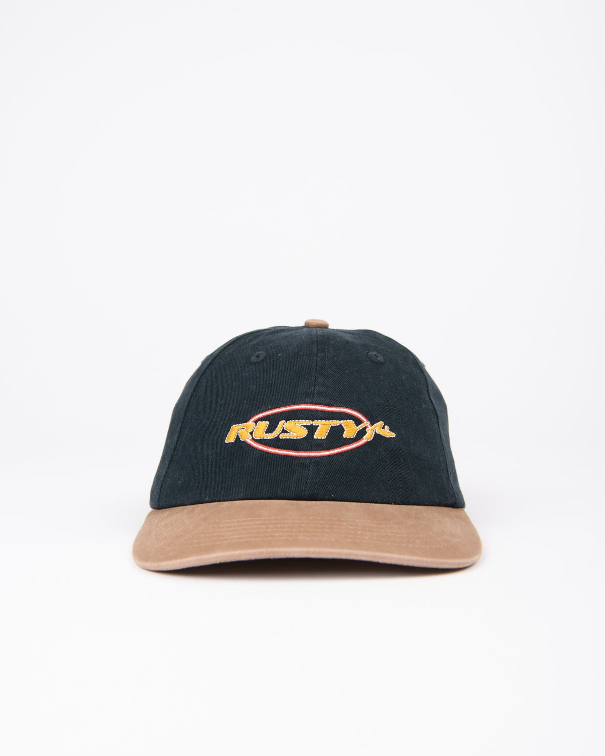 Rusty USA BLIND TURN DAD CAP NAVY BLUE