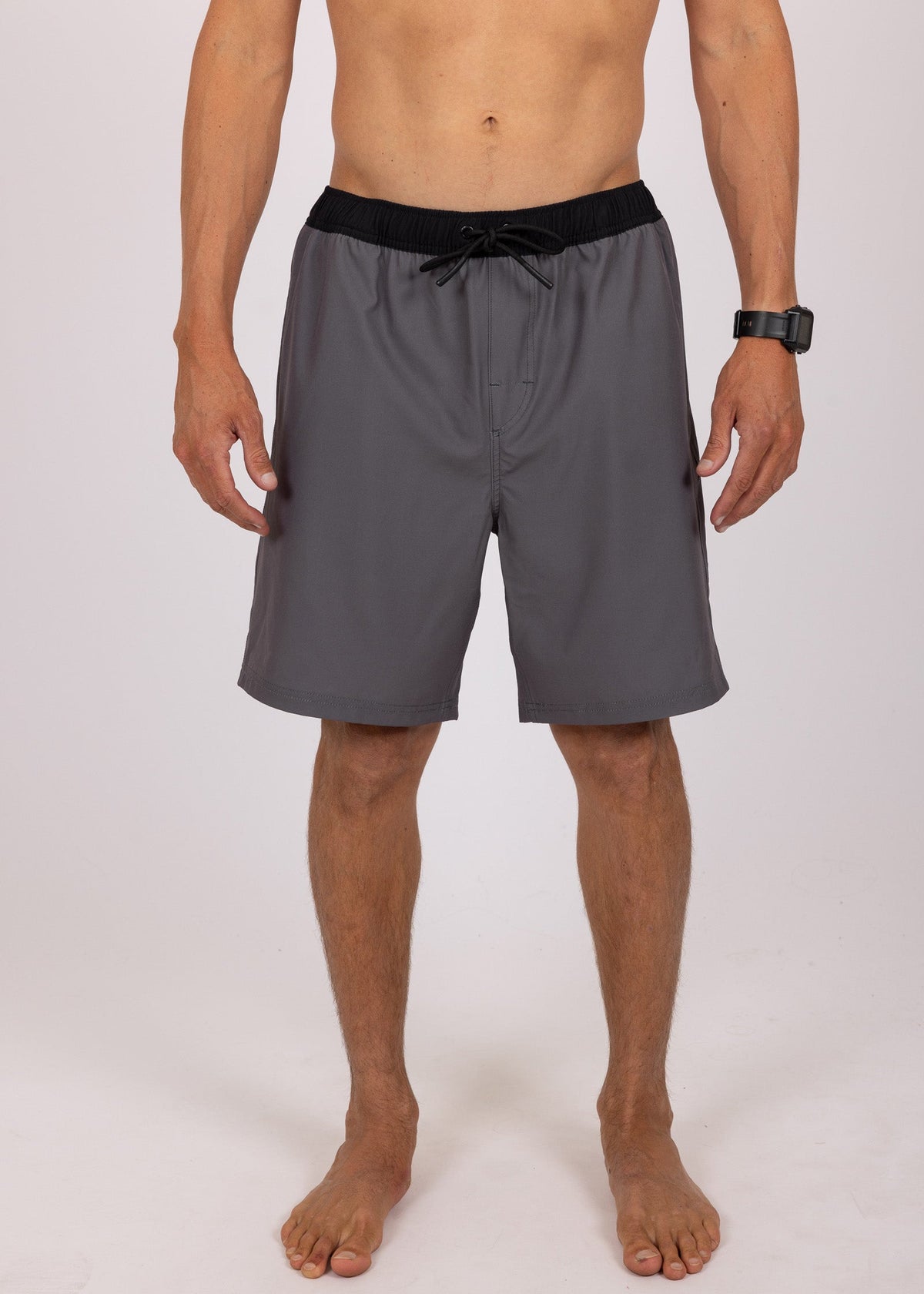 Rusty USA Deep Dive Elastic Boardshort CHARCOAL