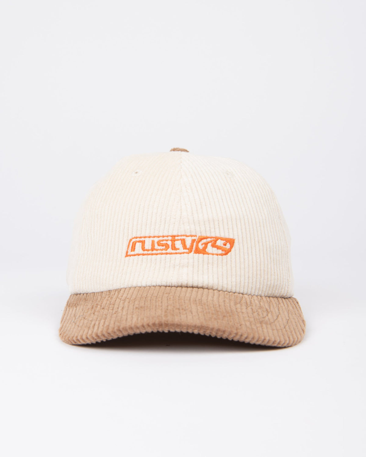 Rusty USA DEMO CORD SIX PANEL CAP KHAKI