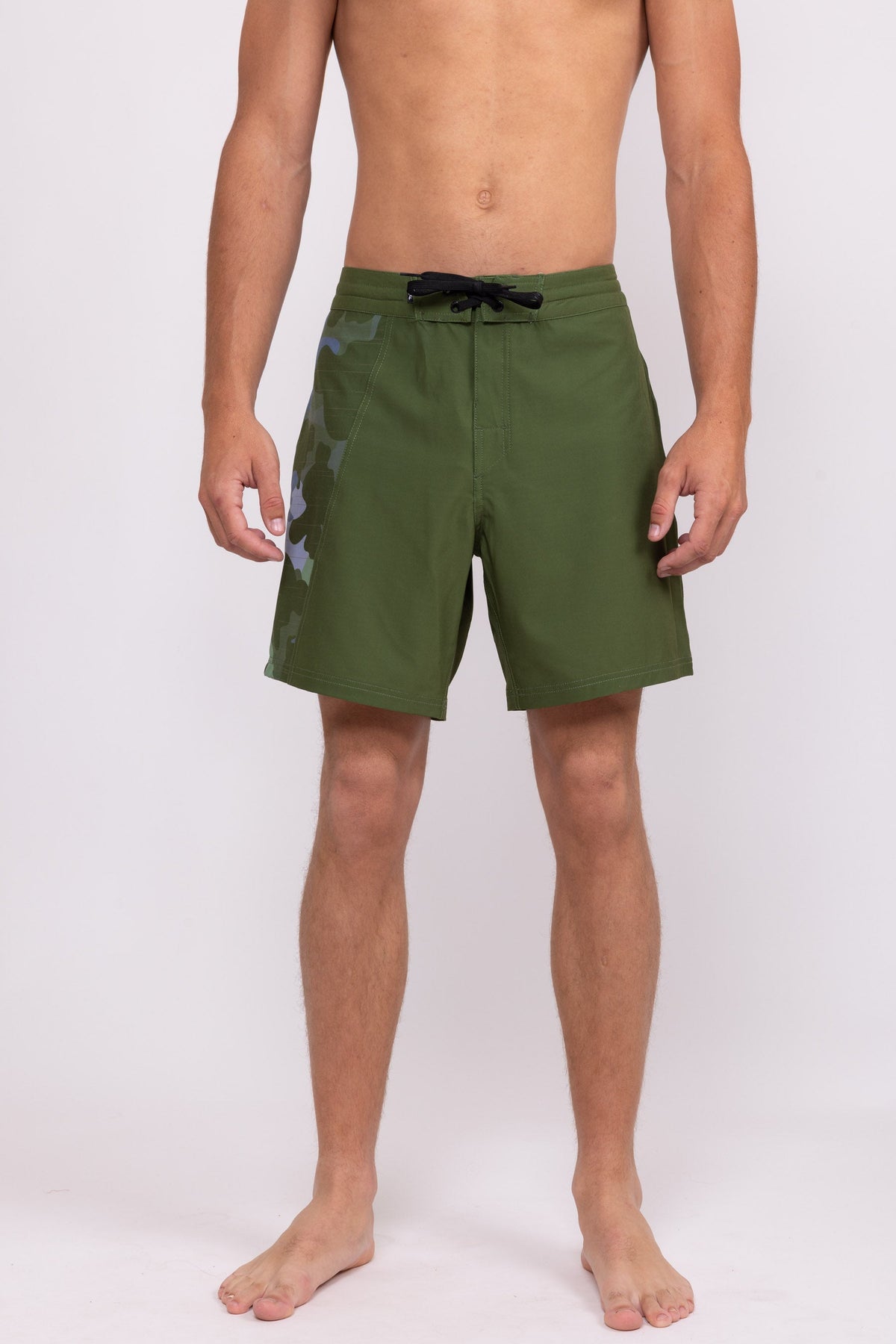 Rusty USA Grounded Fixed Boardshort ARMY