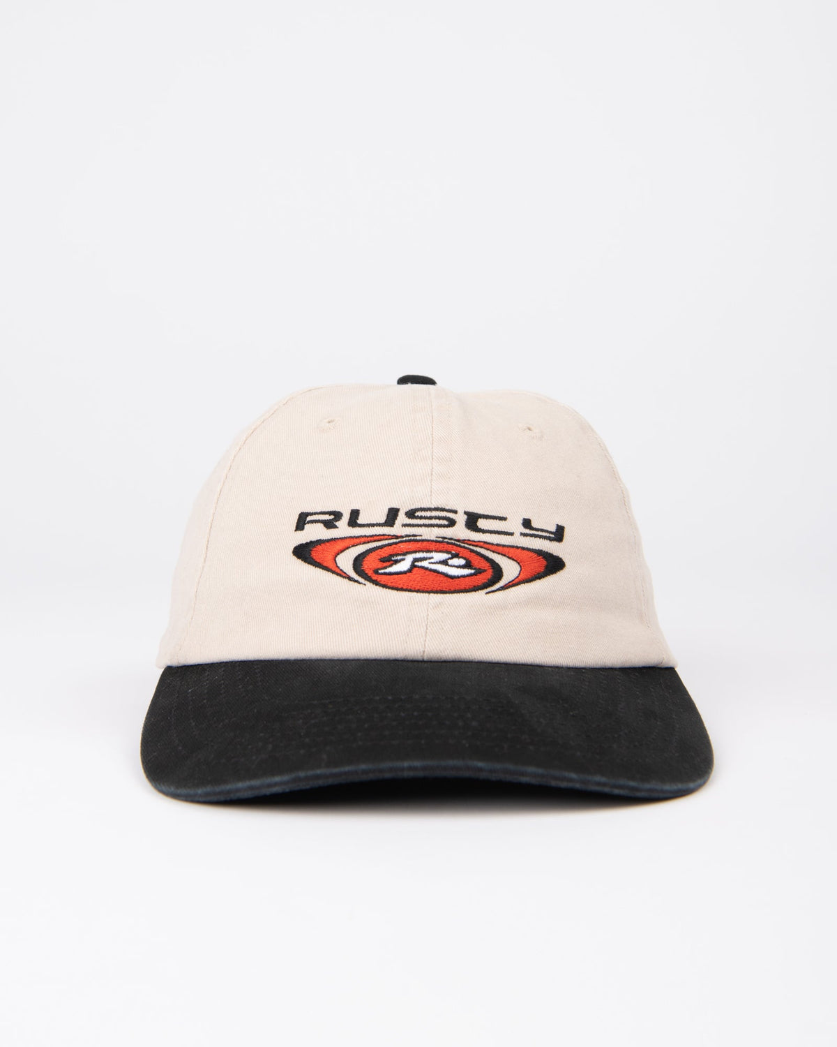 Rusty USA HELL BENT DAD CAP OATMEAL