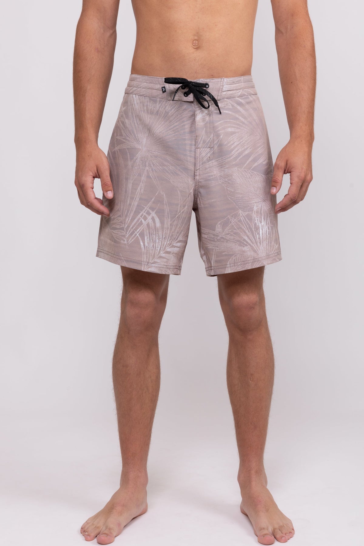 Rusty USA Jay Palm Fixed Boardshort TAUPE