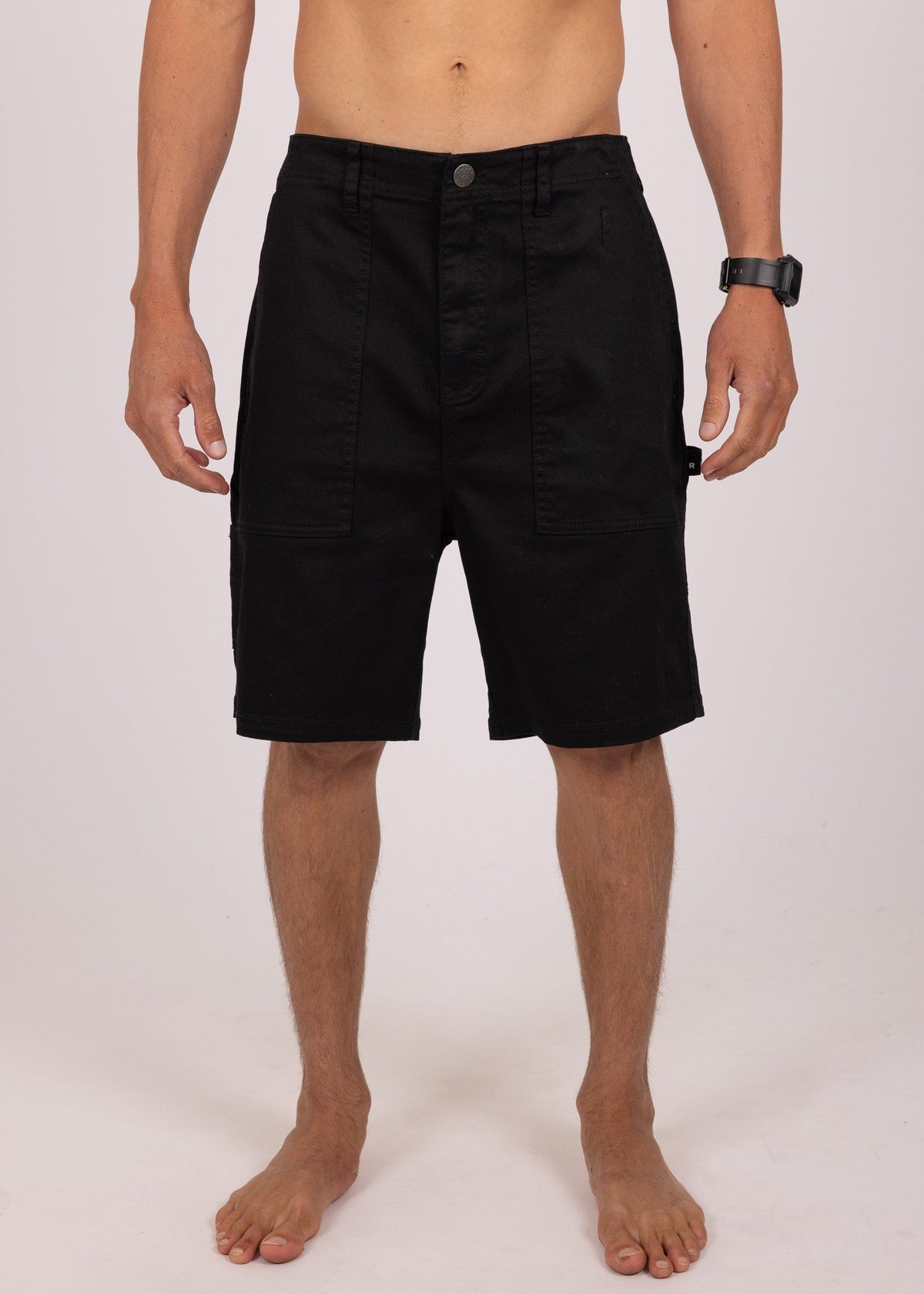 Rusty USA La Jolla 20&quot; Work Short BLACK/GREY