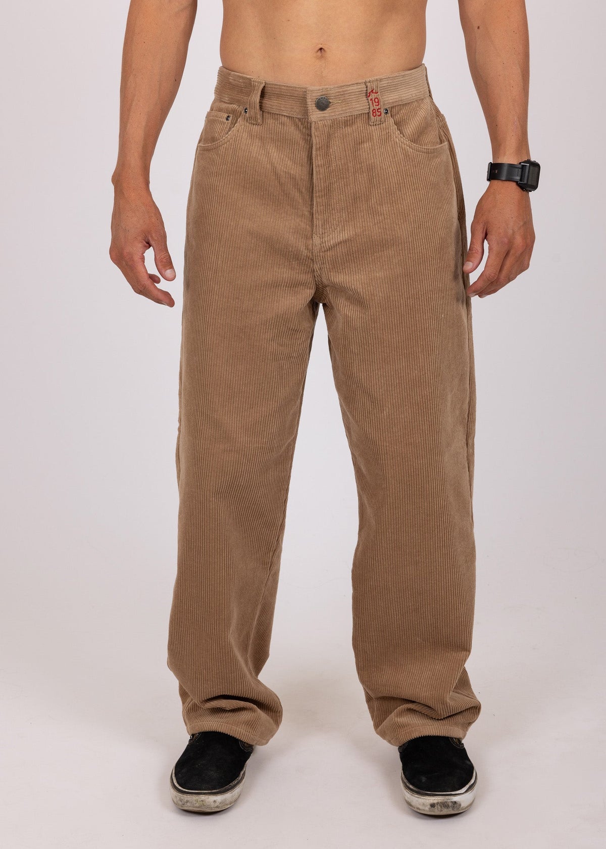 Rusty USA Rifts Chunky Cord Pants LATTE