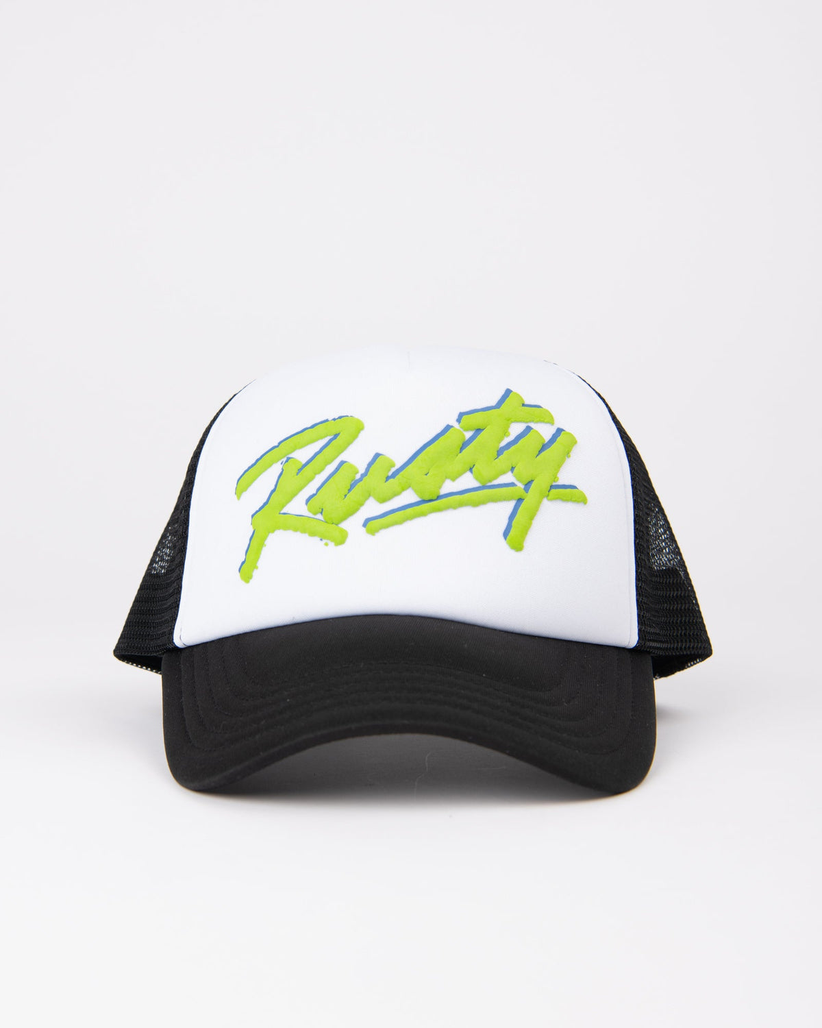 Rusty USA ROWDY TRUCKER HAT BLACK